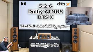 Vizag's K Venkataramana's 5.2.6 Dolby Atmos & DTS:X Theater | Best Acoustics for Small Room