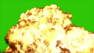 [4K] 3 explosions at camera for VFX