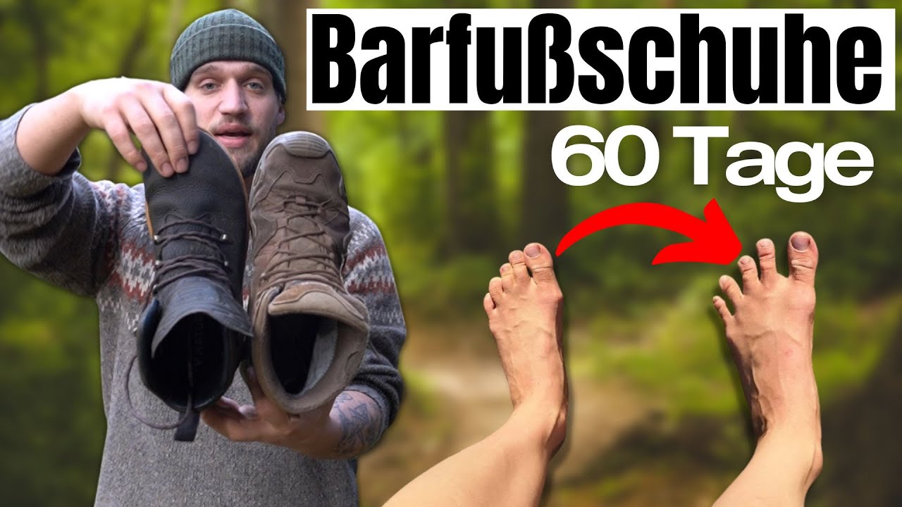 60 Tage lang Barfußschuhe tragen | Selbstexperiment | Fazit zu Vivo Tracker Forest | survyve