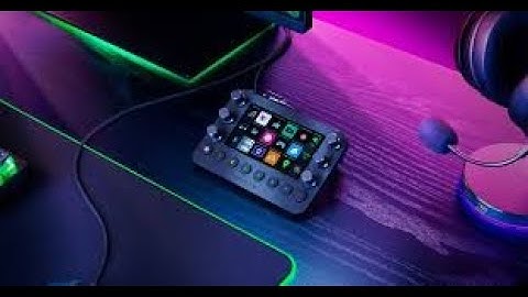 Elgato Stream Deck -Live Content Creation Controller with 15 Customizable LCD Keys, Adjustable Stand