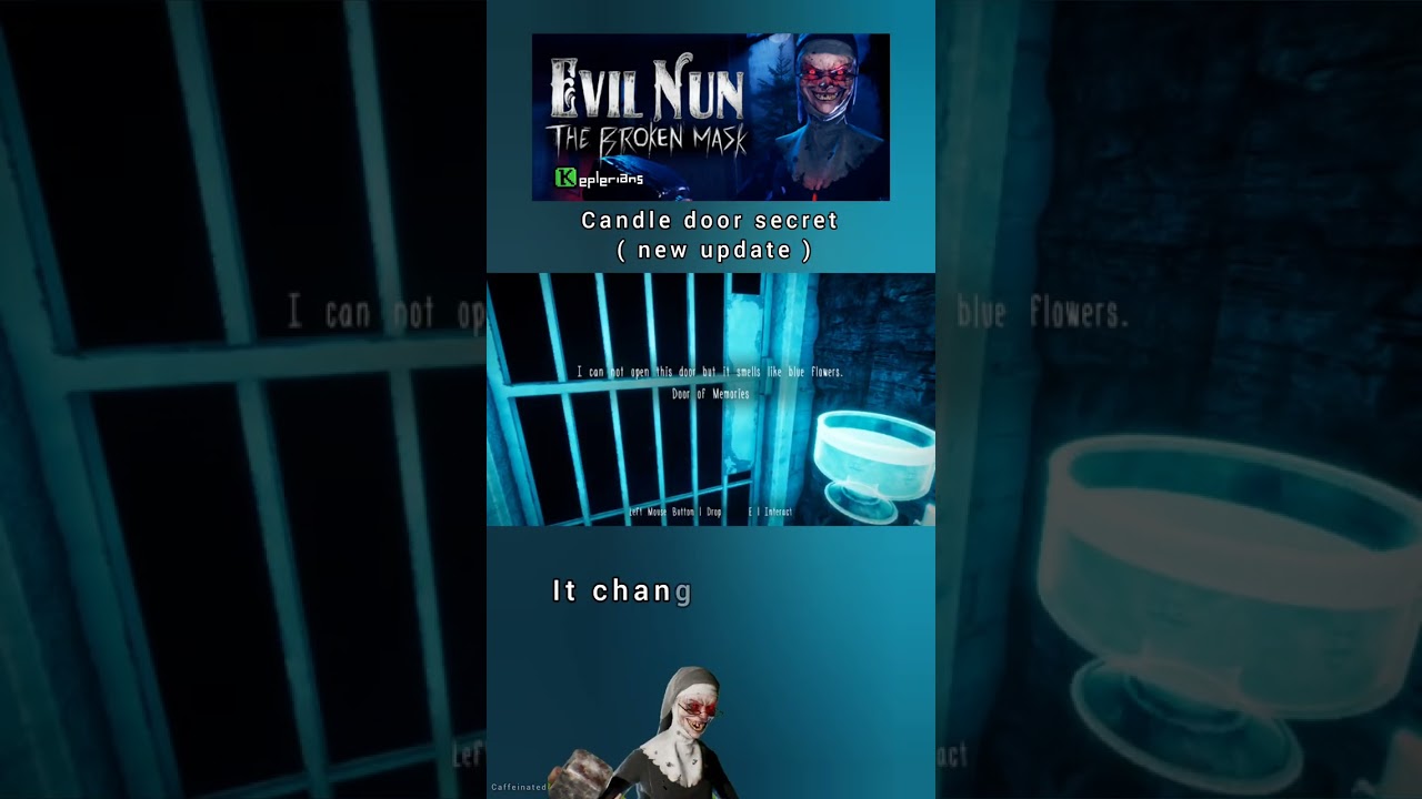 secret candle door 🕯️🚪 update in Evil Nun The Broken Mask 
