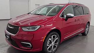 2026 Chrysler Pacifica Pinnacle Red Hot Pearlcoat New. walk around for sale in Fond Du Lac, Wisconsi