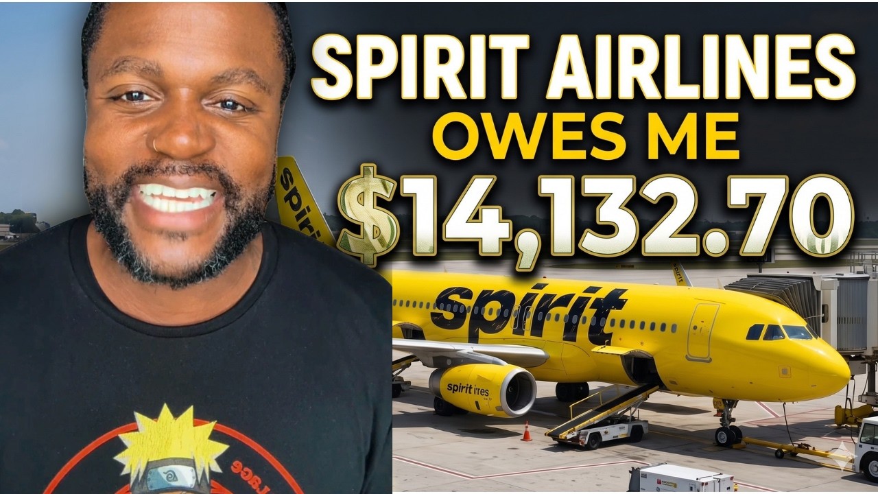 Spirit Airlines Owes me $14,132.70