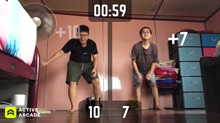 Reaction 2v2 (Active Arcade Exercise Game)