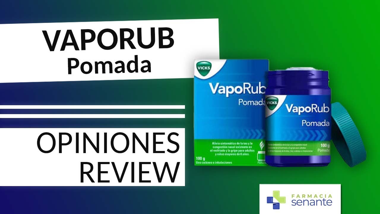 Vicks Vaporub pomada 50 gr.alivia congestion nasal