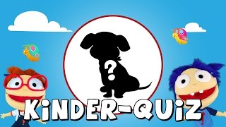 Rätsel-Rate-QUIZ für KINDER - Lernspaß mit Lilli und Lars - Objekte raten