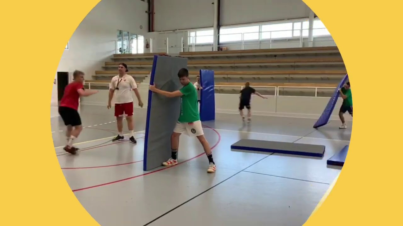 Handball training defense YouTube