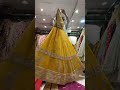 yellow Lehenga for bridal wear, waleema dress, mehendi dress, new style #shortvideo #viralvideo