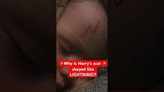 Why is Harry's Scar Shaped Like a Lightning Bolt? #harrypotter