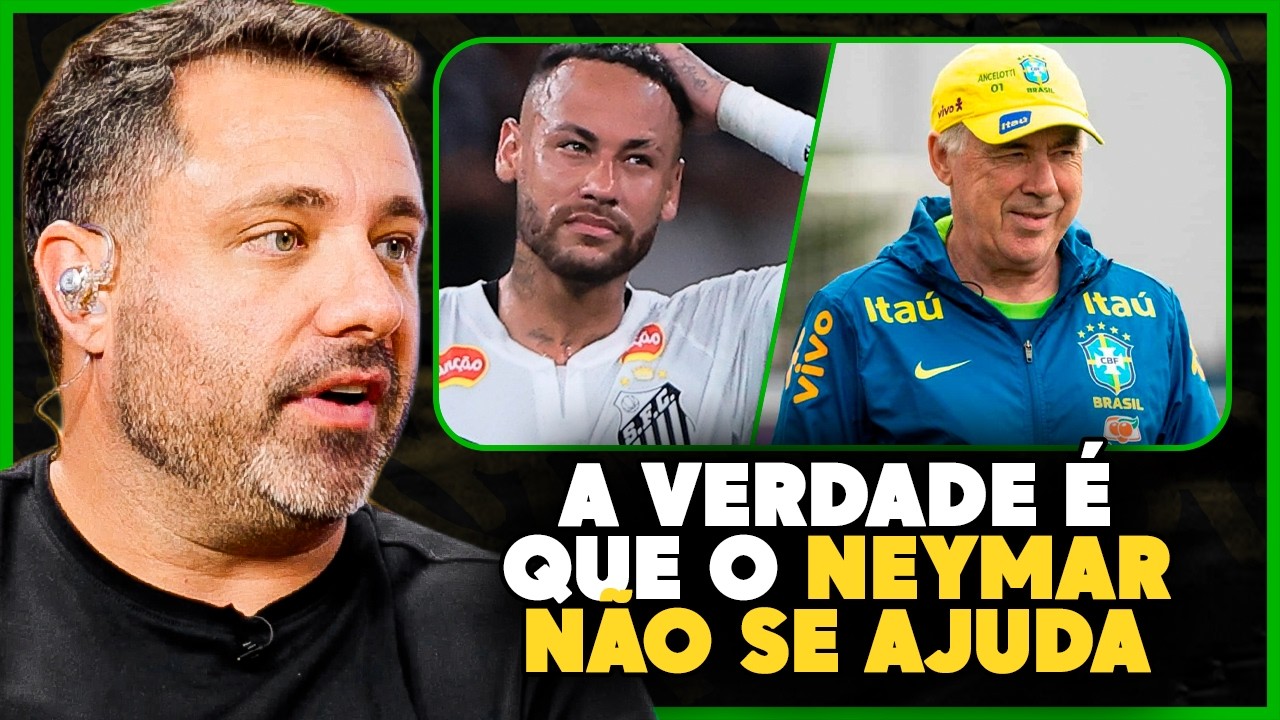 NEYMAR vacilou com ANCELOTTI?!