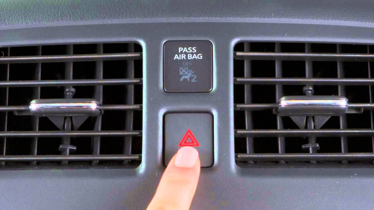 2016 NISSAN Versa Sedan Hazard Warning Flasher Switch YouTube