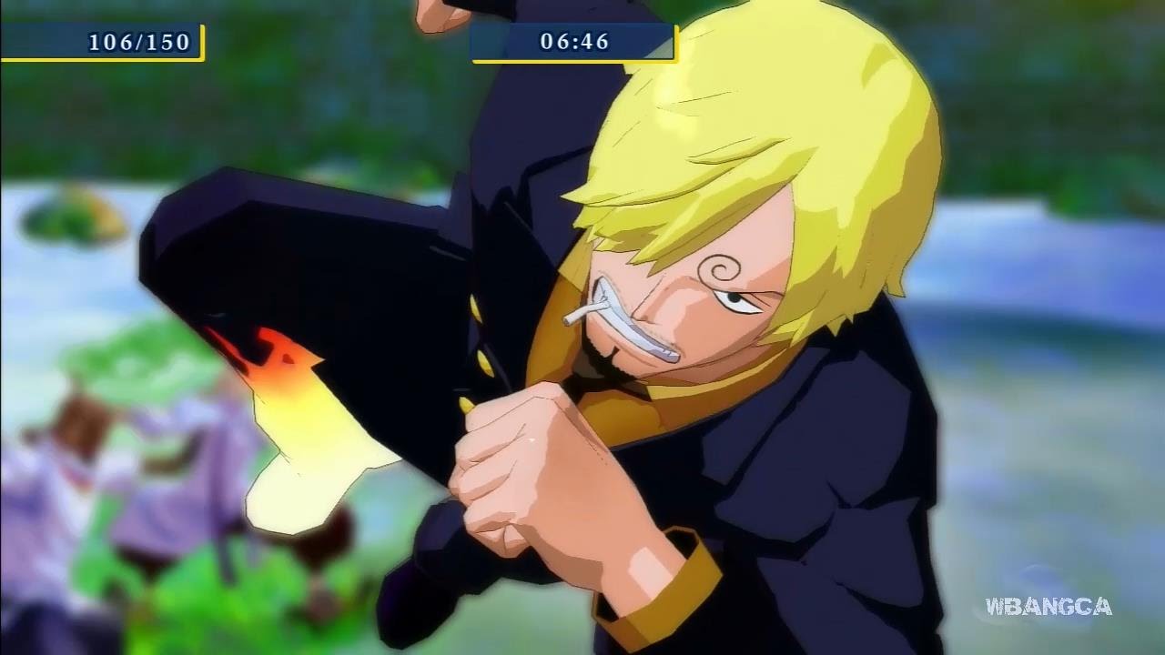 One Piece Unlimited World Red Sanji Super Attacks Youtube