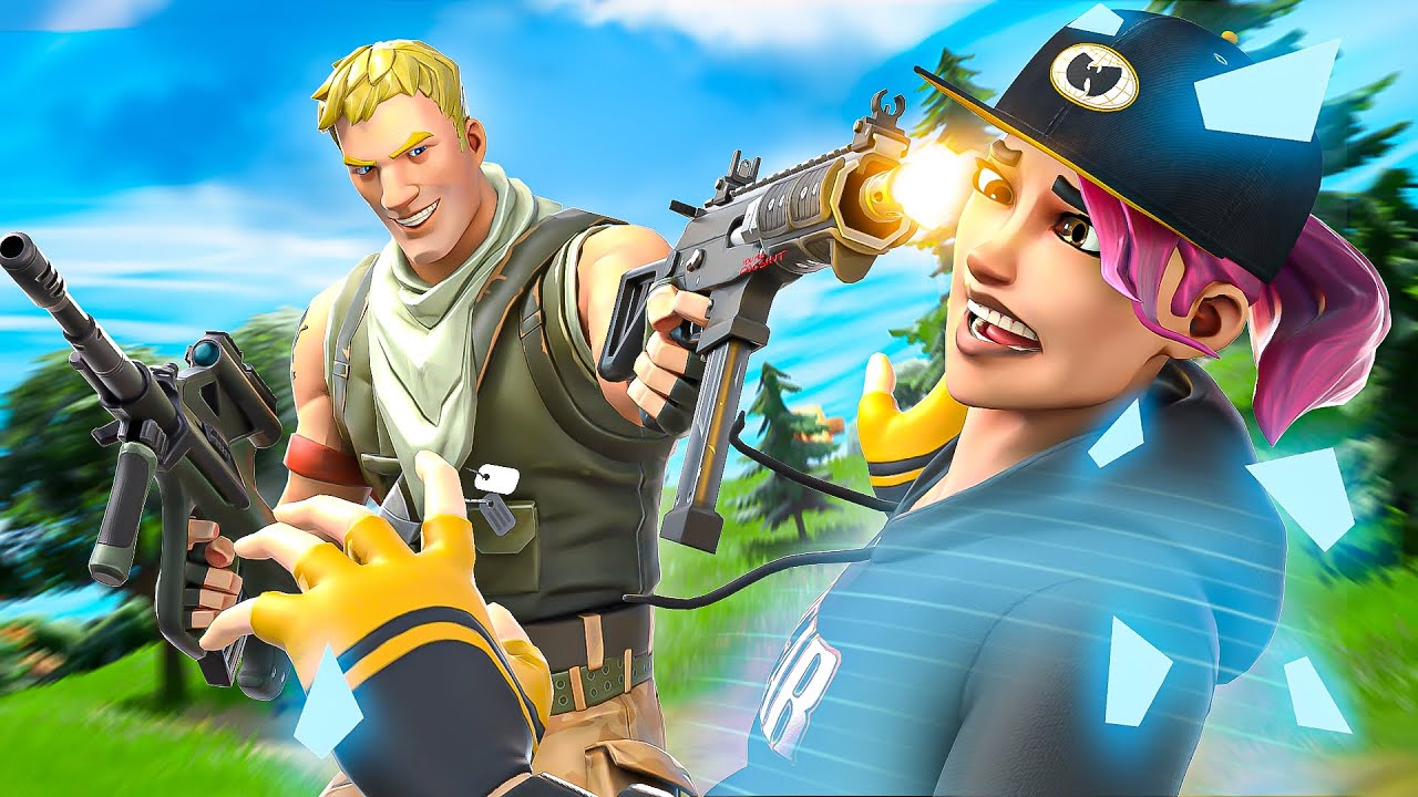 10 minutes of me aimbotting in Fortnite...