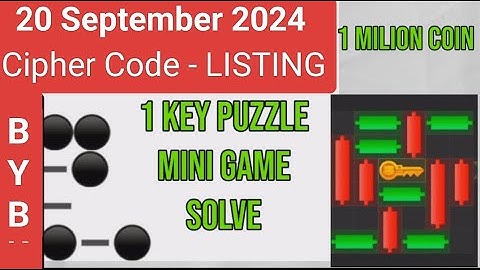 20 September 2024 Hamster Combat Daily Cipher Code || Key Puzzle Mini Game Solve || Nasir Saifi