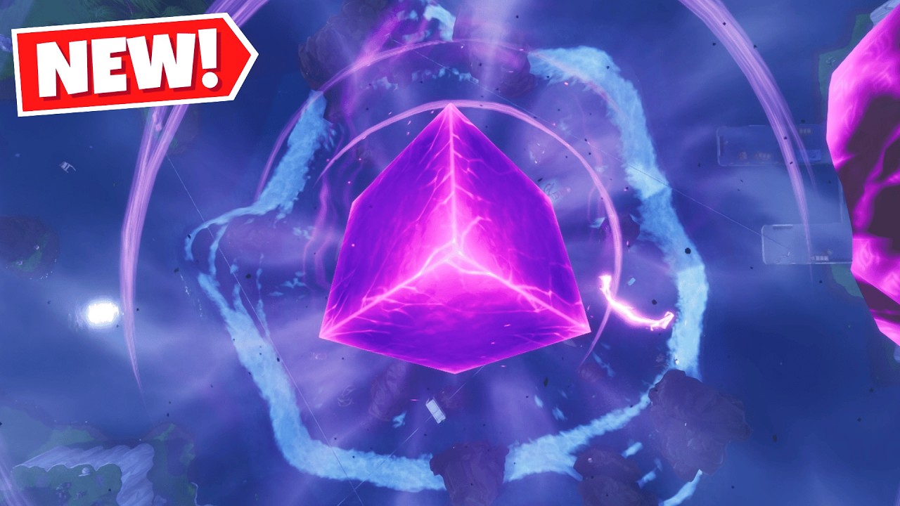 Fortnite OG Cube Cracks (Stage 1 to 6)