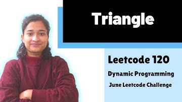 Triangle | Leetcode 120 | Dynamic Programming