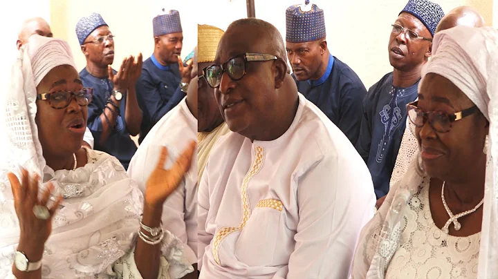 VETERAN ACTOR ADEBAYO SALAMI HOLD ISLAMIC BIRTHDAY PRAYER FOR HIS LOVELY WIFE ON HER 70TH BIRTHDAY