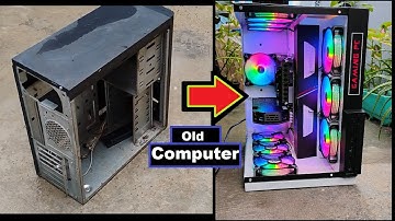 Old Computer Restoration  Pc  modding  / моддинг корпуса пк