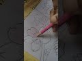 flower drawing 🌸#shortvideo #drawing