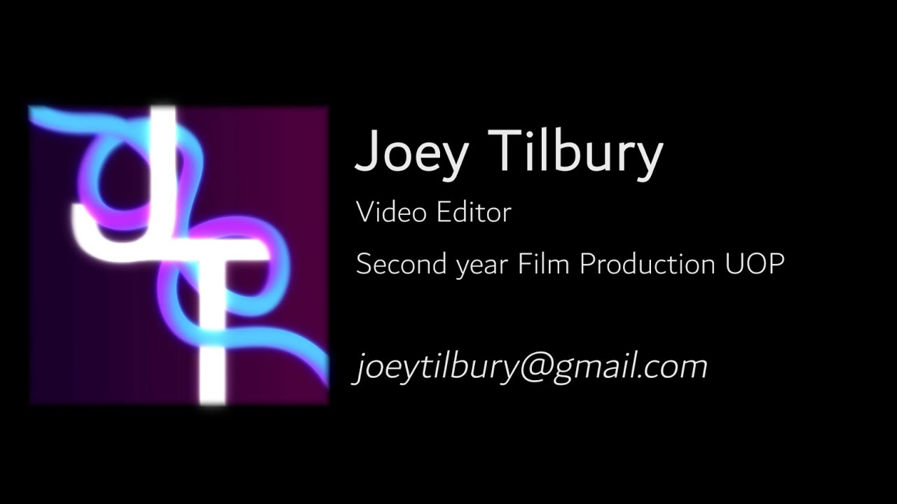 Joey Tilbury Showreel