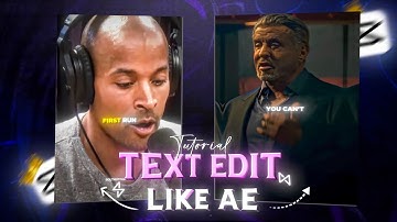 Capcut Text like AE..!! | Smooth Text like @BoltMotivationYT  | Capcut tutorial