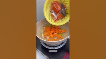 Sup Tulang Ikan salmon kesukaan anak2👦🏻👦🏻 #food #cookingchannel #cooking
