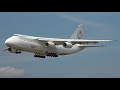 Maximus Air Cargo Antonov AN-124 Landing Liege Airport