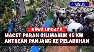 Kemacetan Parah Ke Pelabuhan Gilimanuk Kendaraan Mengular Hingga 45 Kilometer