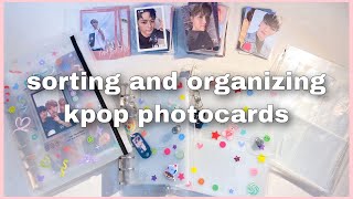организация фотокарт bts, stray kids| sorting and organizing kpop photocards