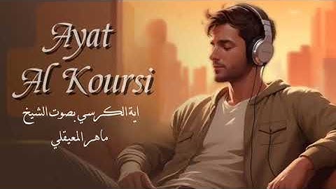 اية الكرسي تلاوة خاشعة معادة ثلاث مرات بصوت ماهر المعيقلي 🥹❤️‍🩹✨️