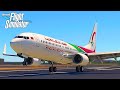 4k - another Butter🧈 Landing at Gran Canaria with PMDG 737 -800 | MSFS 2020