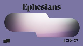 Verses - Ephesians 4:26-27 (Official Lyric Video)