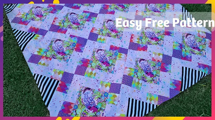 Free Quilt Pattern turned on Point | Tula Pink Fab...
