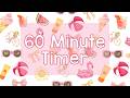 60 Minute Timer - Coquette Summer Vibes - Calm Chime Ending Timer Notification - Silent Timer