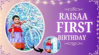Download Lagu Raisaa Turns One! 💖 Cutest Birthday Highlights by Smogal Creations MP3