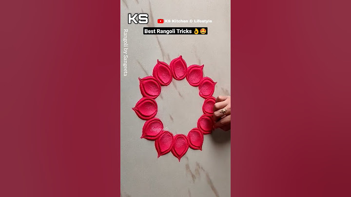 Best Rangoli Tricks by Sangeeta| Janmashtami, Navratri, Dhanteras and Diwali Simple Rangoli