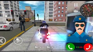 police motorbike لعبة موتور الشرطة السريع العاب سيارات شرطة الاطفال screenshot 2