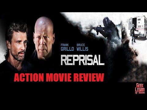 REPRISAL (  2018 Bruce Willis ) Bank Heist Action Movie Review