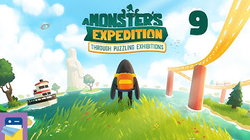 A Monster’s Expedition: Apple Arcade iOS Gameplay Walkthrough Part 9 (by Draknek)