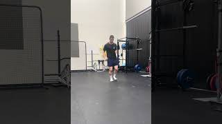 Single Leg Forward Hops  #plyometrics #fitness