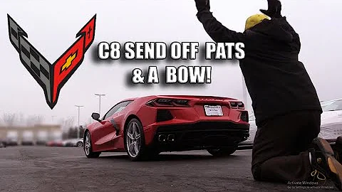 NEW C8 CUSTOMERS FROM KY,OH, CA & OUR FIRST SEND OFF BOW to an 88 YEAR OLD!