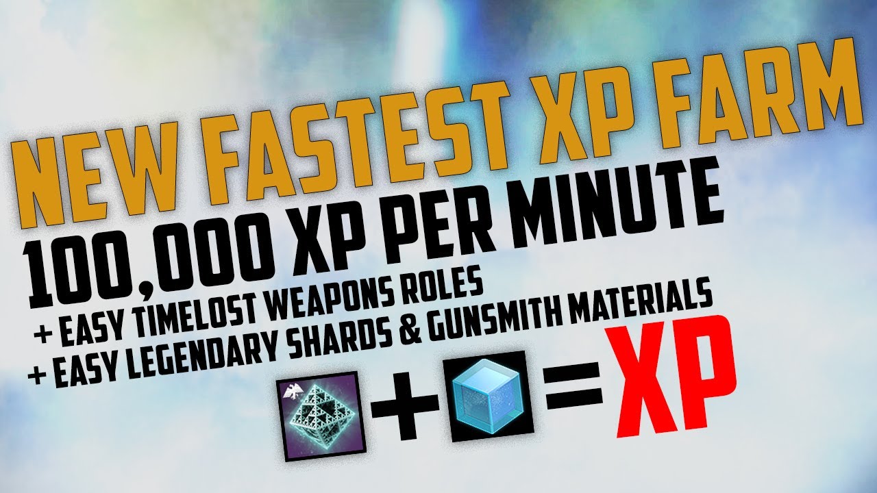 Destiny 2 afk xp farm