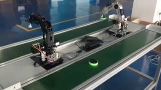 3-Axis Mechanical Robot Arm 3-DOF Robotic Arm + 3pcs Motors Aluminum
