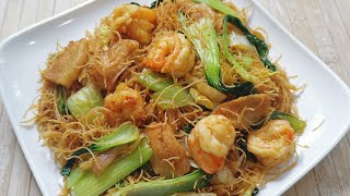 #家常炒米粉 #Malaysia Homemade Fried #Beehoon #RiceVermicelli 【No Cook No Life 包会煮】#炒米粉煮法 Meehoon Beehoon