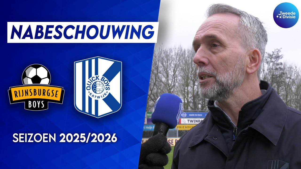 Nabeschouwing Rijnsburgse Boys - Quick Boys | 𝗔𝗱𝗿𝗶𝗲 𝗣𝗼𝗹𝗱𝗲𝗿𝘃𝗮𝗮𝗿𝘁