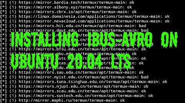 installing ibus-avro on ubuntu 14.04