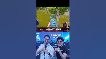 JONATHAN GAMING GOD LEVEL 1V5 CLUTCH HACKER OR WOTT #jonathangaming #shorts