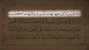 Jasim Al-Mal أواخر سورة البقرة | القارئ جاسم المال | تلاوة عطرة