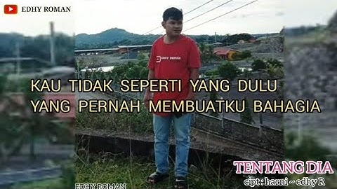 Lagu Sedih Tentang Dia - Edhy Roman lirik lagu