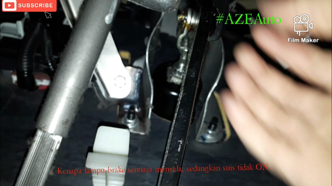 Kenapa lampu Brake sentiasa menyala